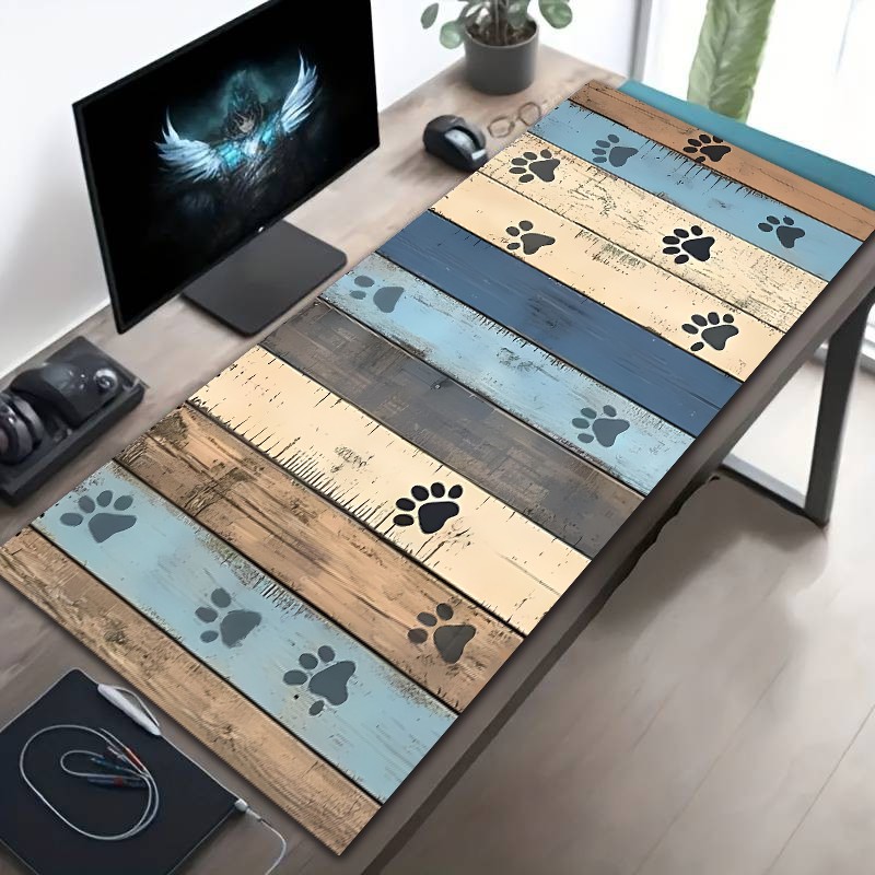 Esports Gaming School - CIFBUY Gaming Mouse Pad Wood Washable