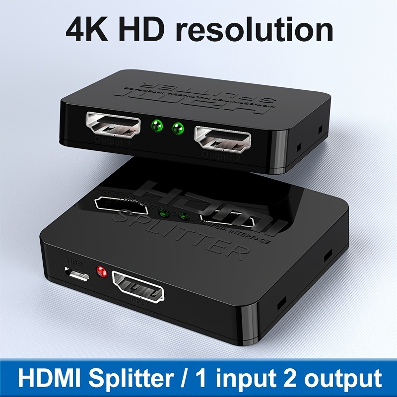 Dual Monitor Stand - 4K HDMI Splitter - Dual Monitor