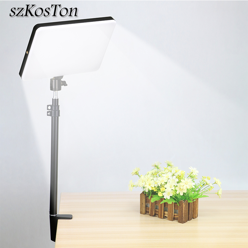 Webcam Ring Light - Dimmable 10inch Led Video Light Panel