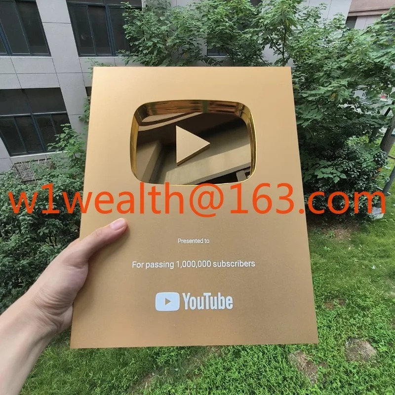 Gold Customized Name YouTube P - Esports Gaming Trophy 评论和价格