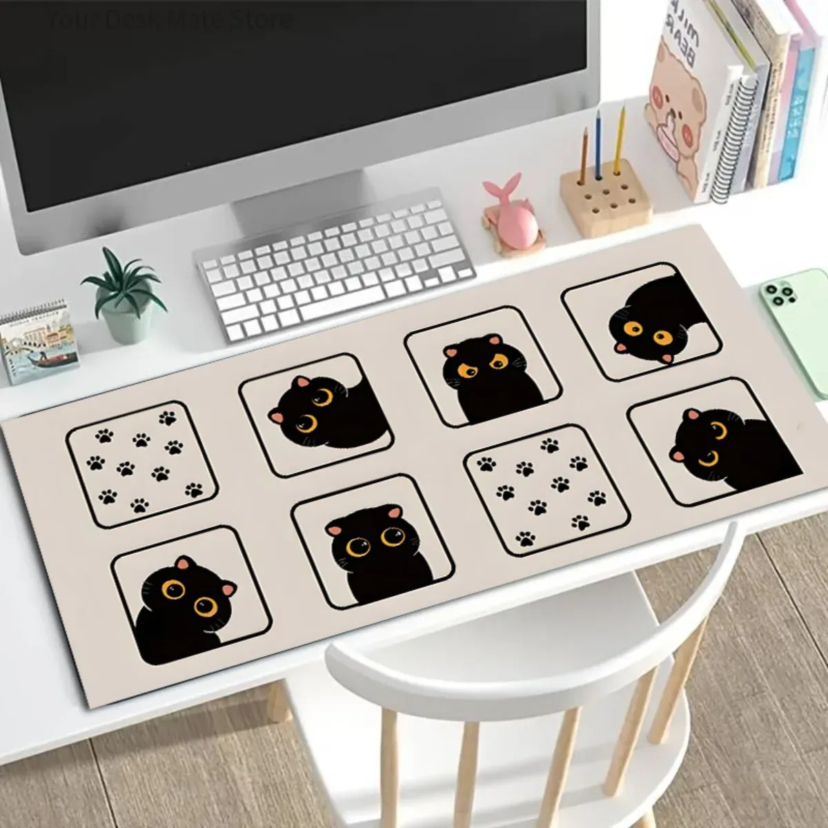 Grid Design Black Cat Gaming M - Esports Gaming School 评论和价格