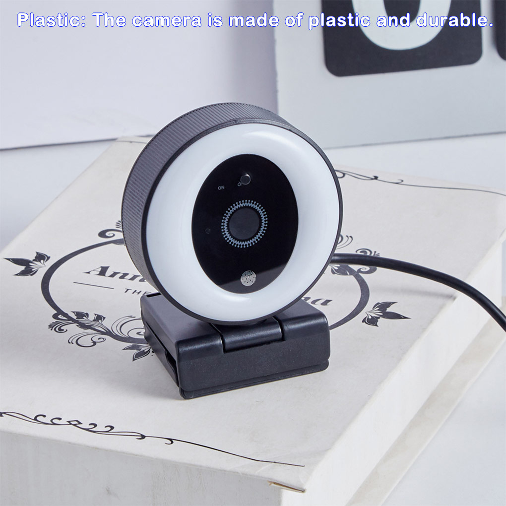 2K High-definition Live Stream - Webcam Ring Light 评论和价格
