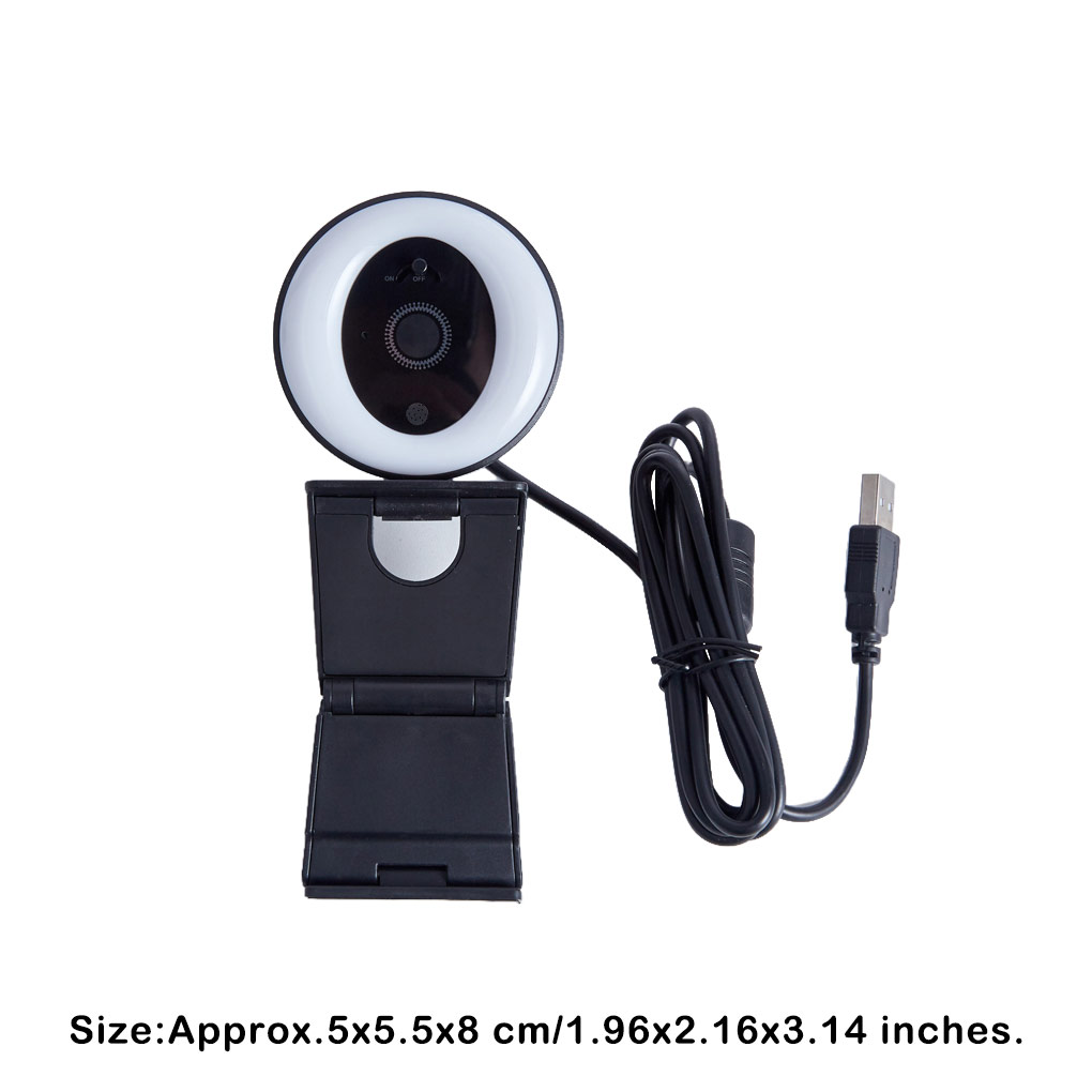 2K High-definition Live Stream - Webcam Ring Light 评论和价格