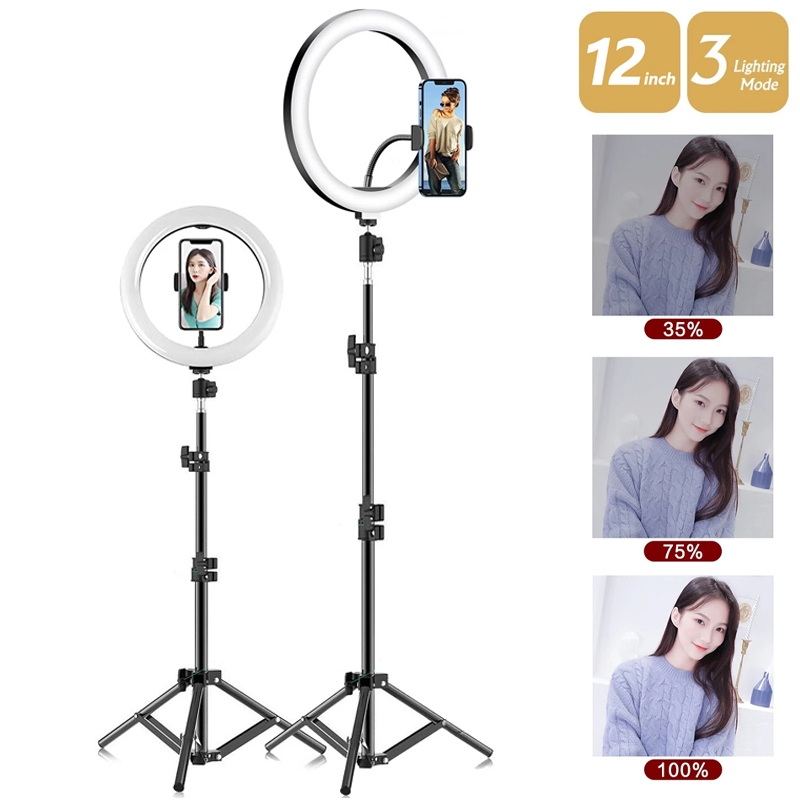 LED Round Lamps Dimmable Ring  - Webcam Ring Light 评论和价格