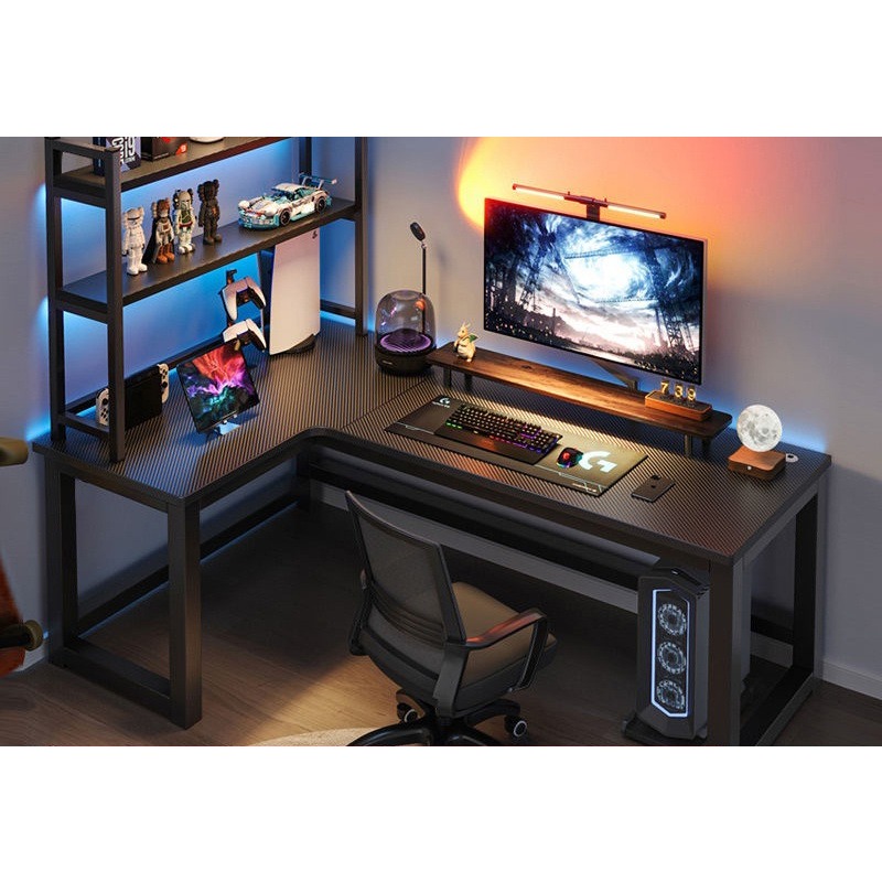 L Shaped Corner Computer Gamin - Esports Gaming School 评论和价格
