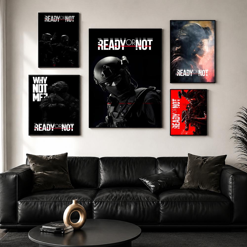 R-Ready or N-NotS Poster HD Wa - Esports Gaming Lounge 评论和价格