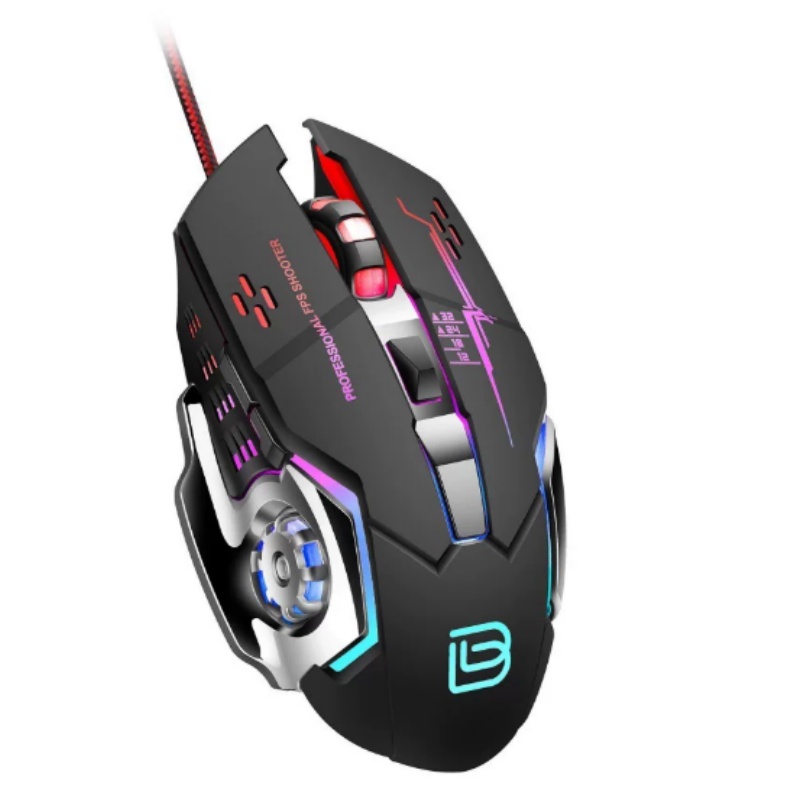 BAJEAL G8 Wired USB Gaming Mou - Esports Gaming Free Fire 评论和价格