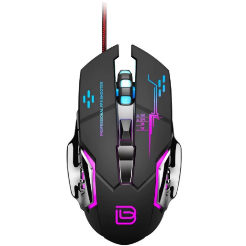 BAJEAL G8 Wired USB Gaming Mou - Esports Gaming Free Fire 评论和价格