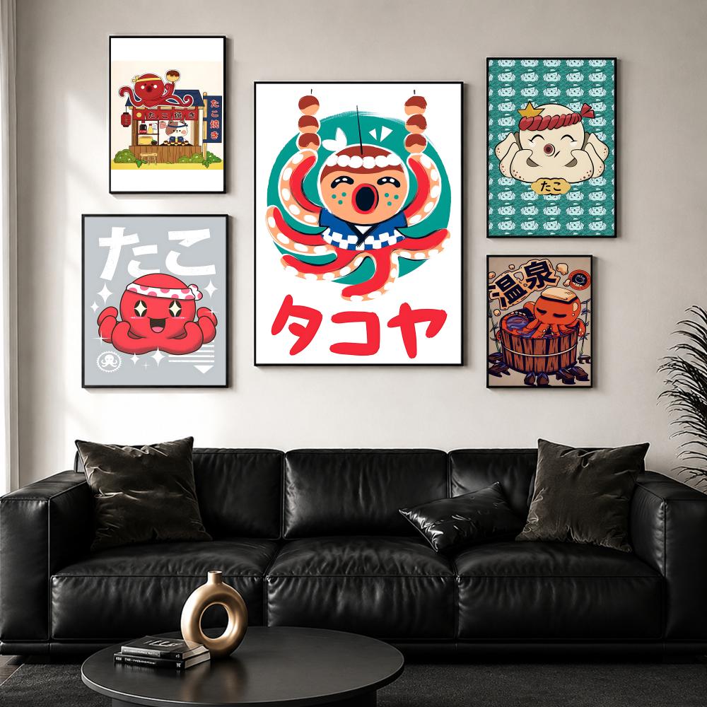 Cute Takoyaki Poster Wall Post - Esports Gaming Lounge 评论和价格