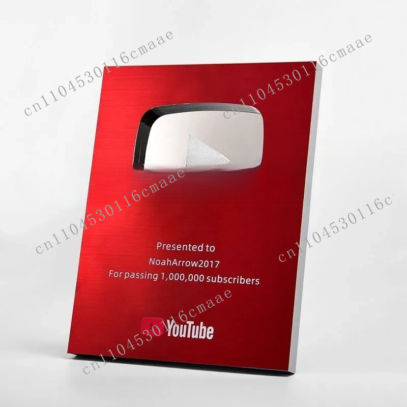 Custom YouTube Play Button Awa - Esports Gaming Trophy 评论和价格