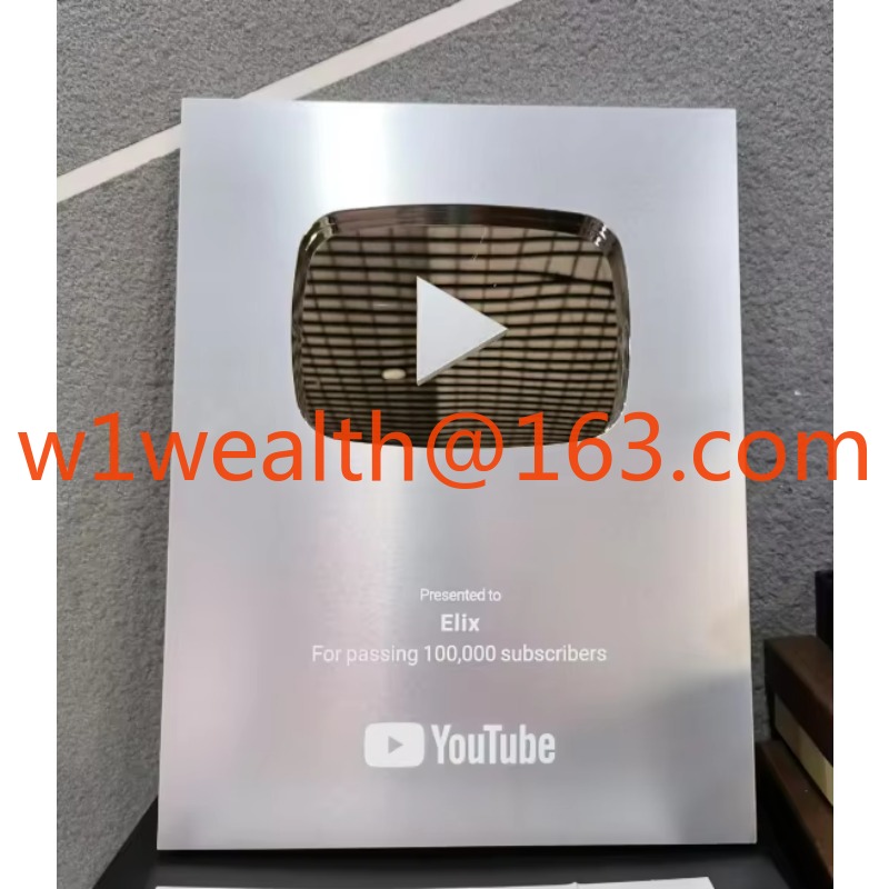 Play Button Award, Aluminum Yo - Esports Gaming Trophy 评论和价格