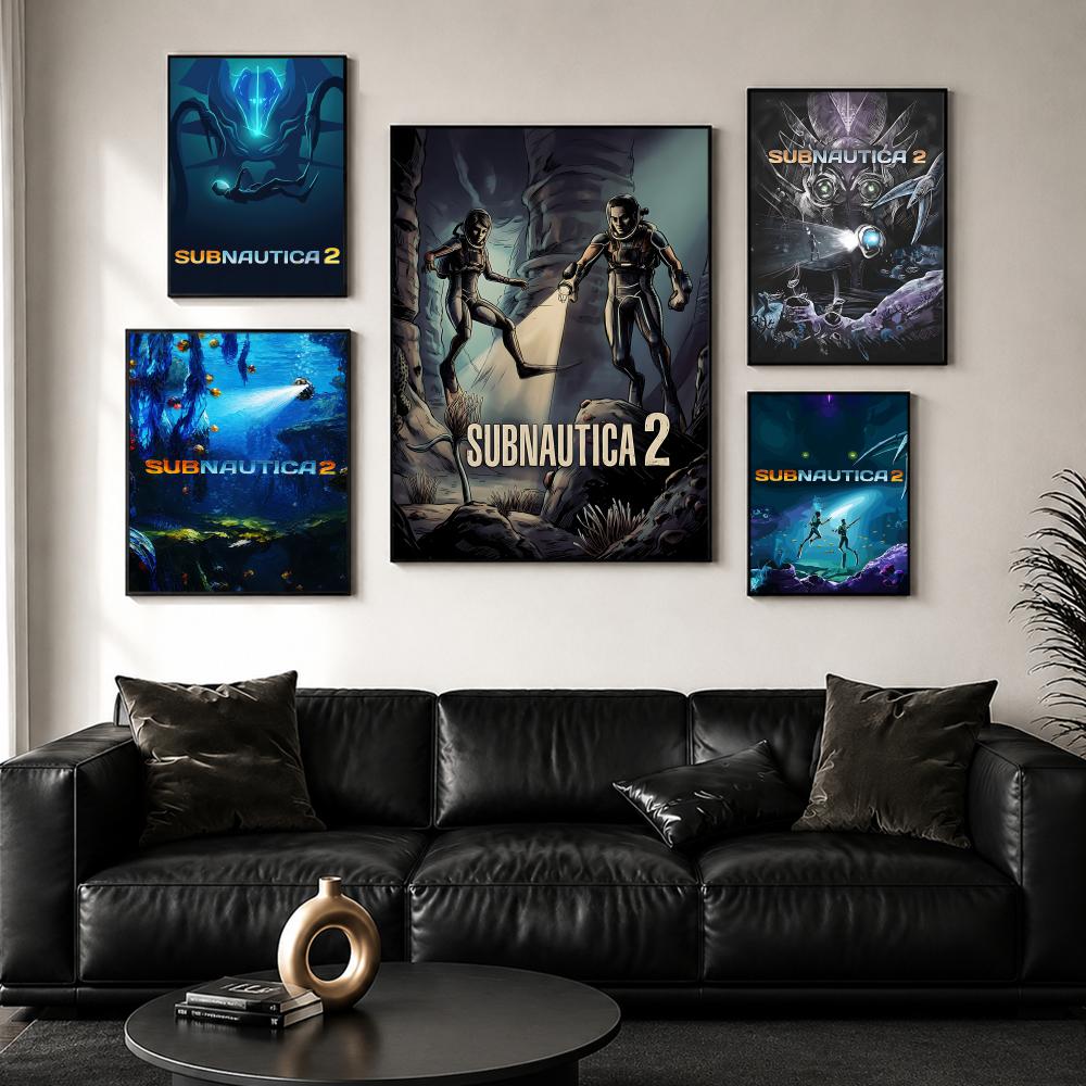 S-SubnauticaS 2 Poster HD Wall - Esports Gaming Lounge 评论和价格