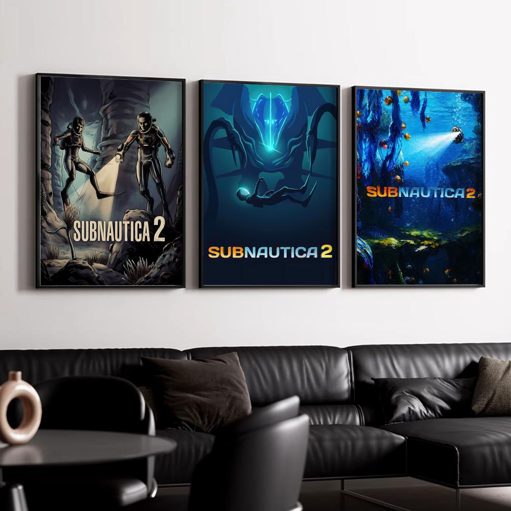 S-SubnauticaS 2 Poster HD Wall - Esports Gaming Lounge 评论和价格