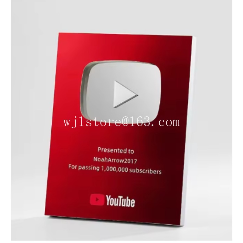 2026New YouTube Play Button Aw - Esports Gaming Trophy 评论和价格