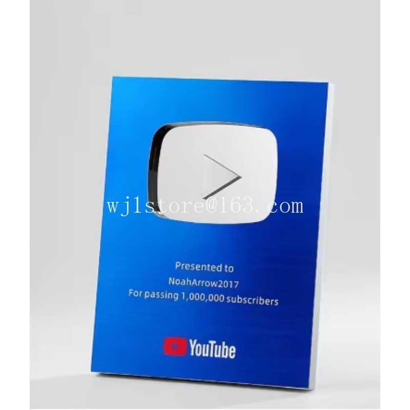 2026New YouTube Play Button Aw - Esports Gaming Trophy 评论和价格