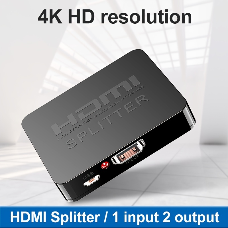 4K HDMI Splitter - Dual Monito - Dual Monitor Stand 评论和价格
