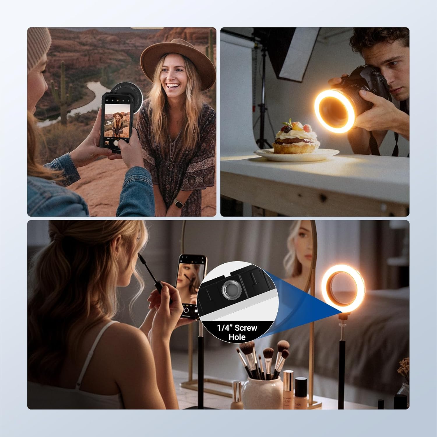 NEEWER Basics 67mm Threaded Ri - Webcam Ring Light 评论和价格