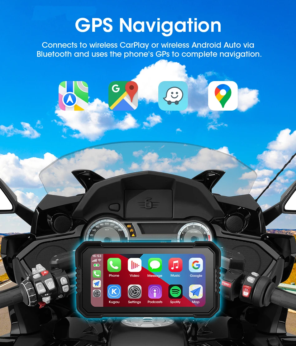 6.25 inch Carplay Screen Motor - Dual Monitor Stand 评论和价格