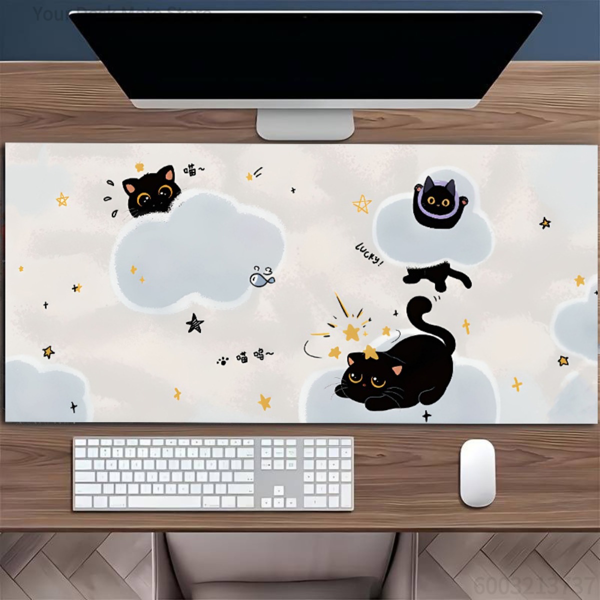Rubber Smooth Desk Mouse Pad B - Esports Gaming School 评论和价格