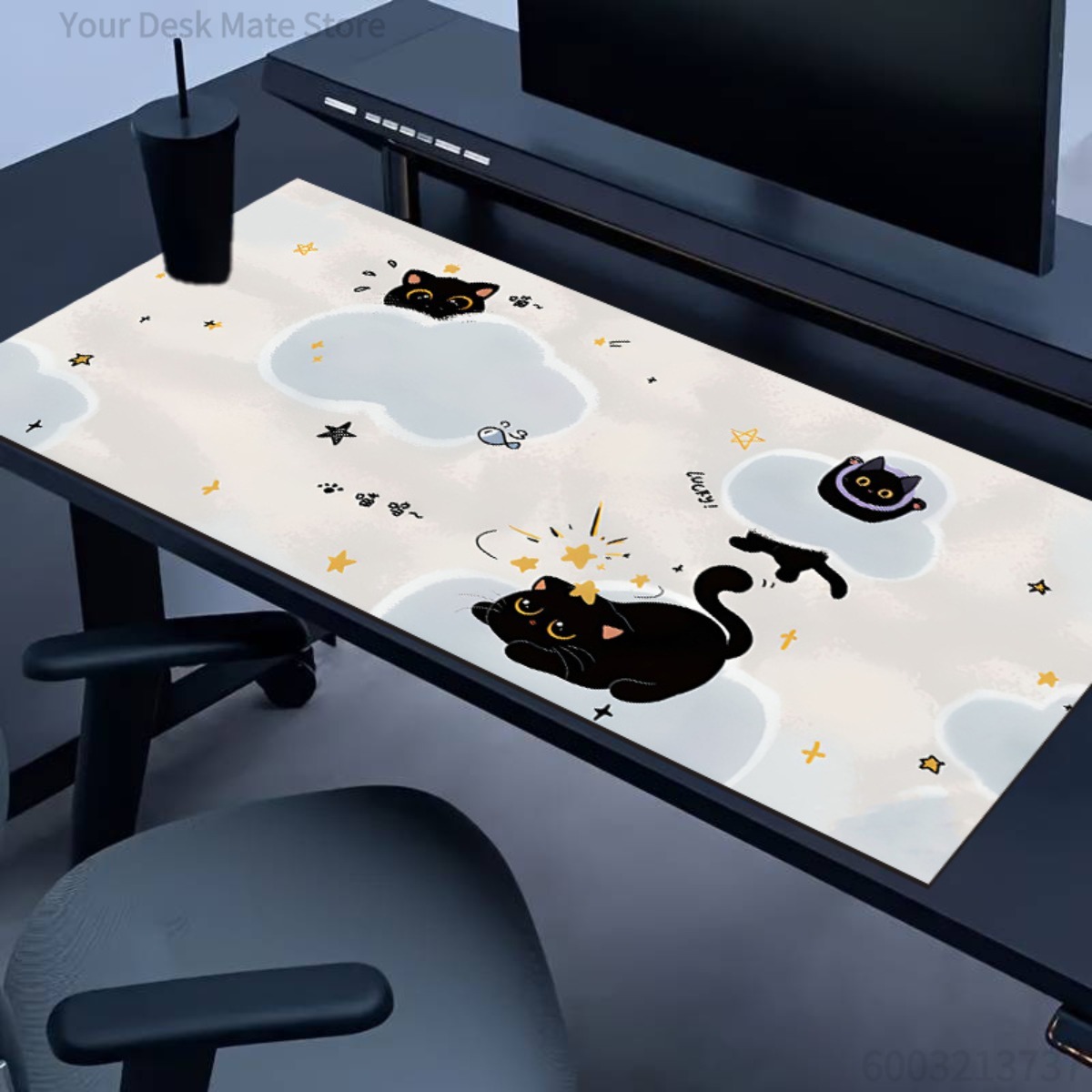 Rubber Smooth Desk Mouse Pad B - Esports Gaming School 评论和价格