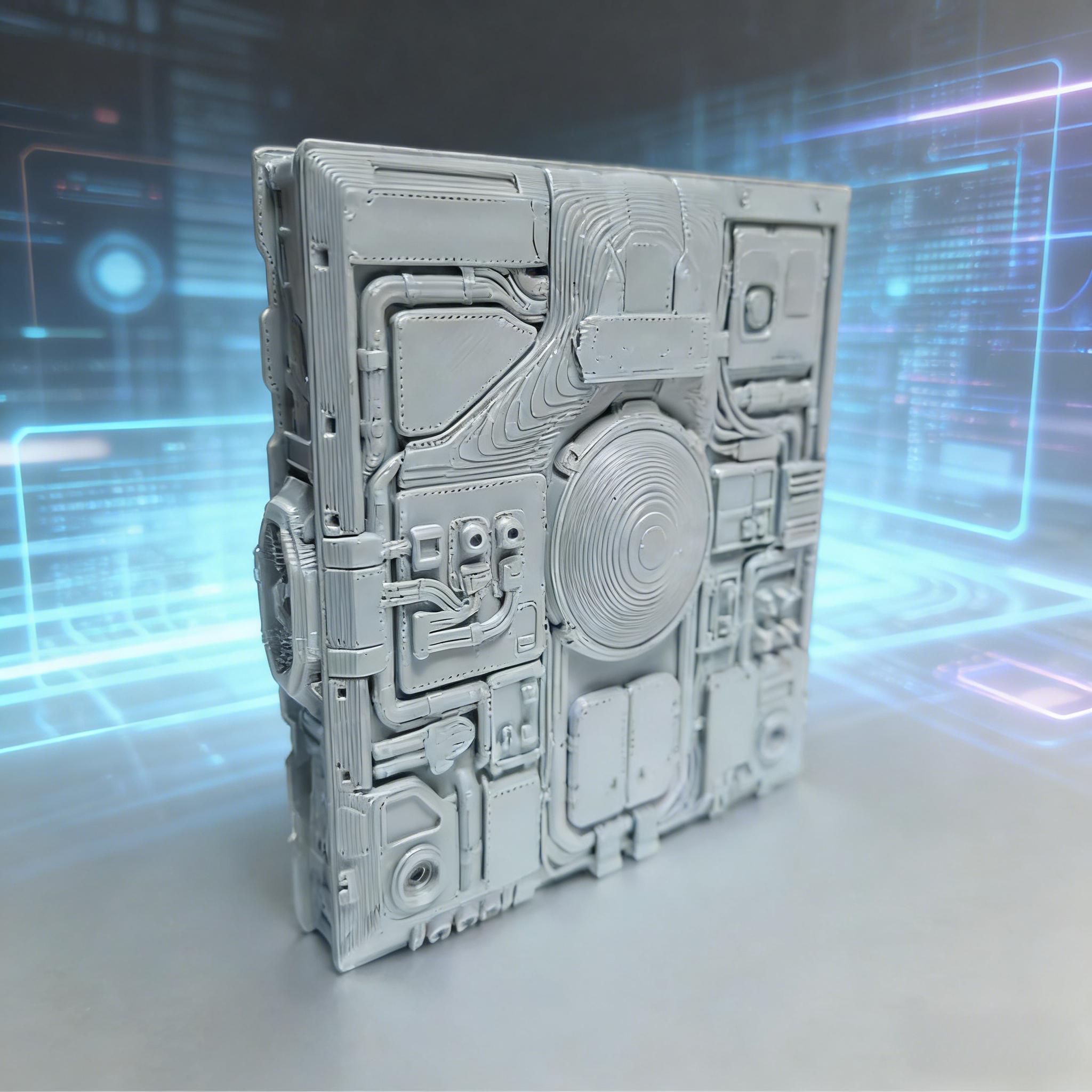 Sci-Fi Mechanical Panel Model  - Esports Gaming Trophy 评论和价格