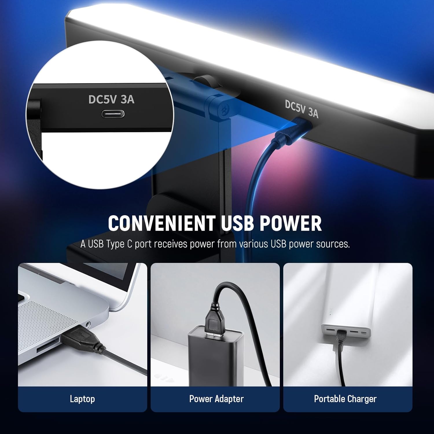 NEEWER Basics 6W Monitor Light - Webcam Ring Light 评论和价格