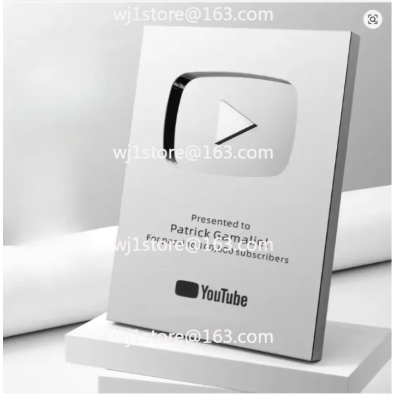 2026New YouTube Play Button Aw - Esports Gaming Trophy 评论和价格