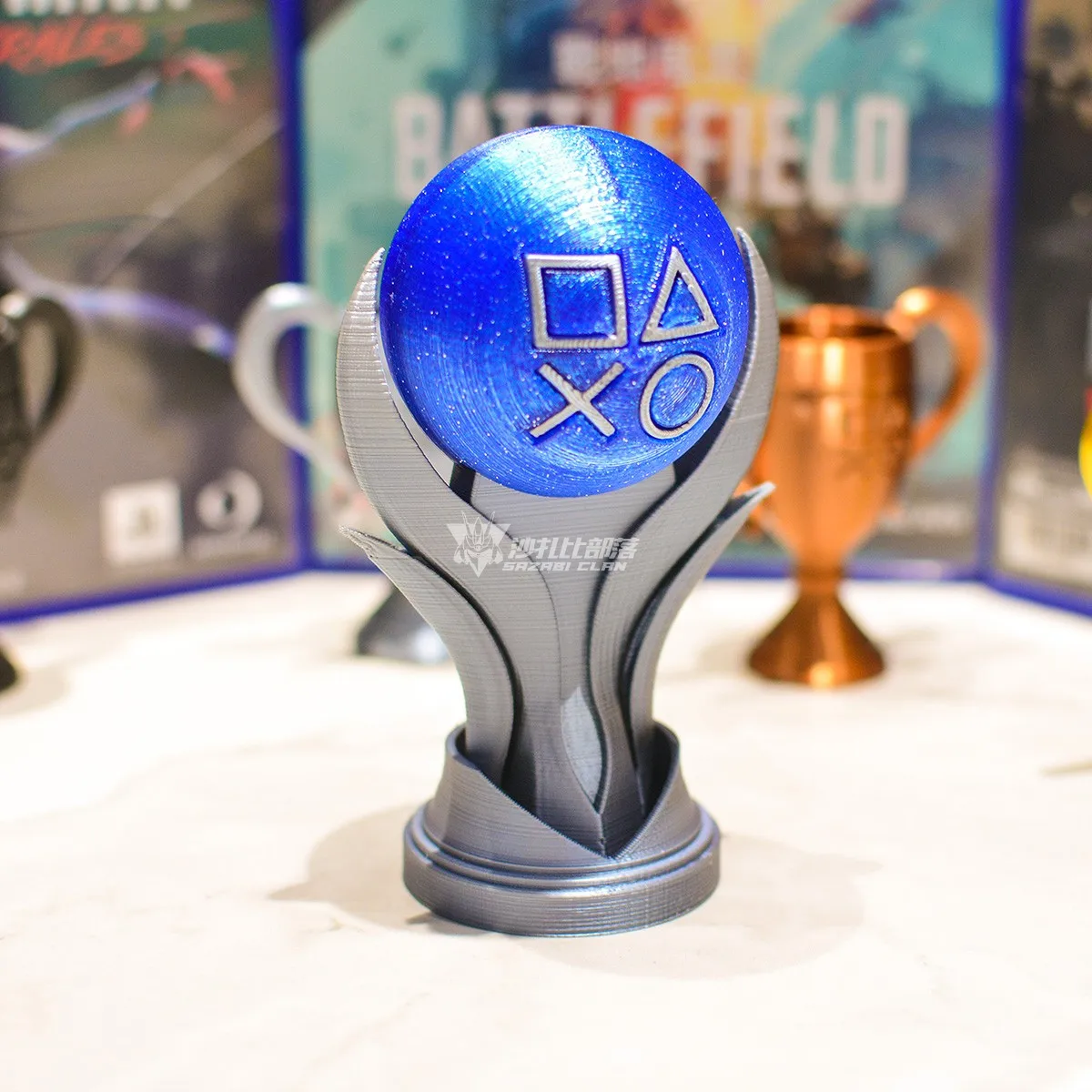 Customize New 3D Printable Pla - Esports Gaming Trophy 评论和价格
