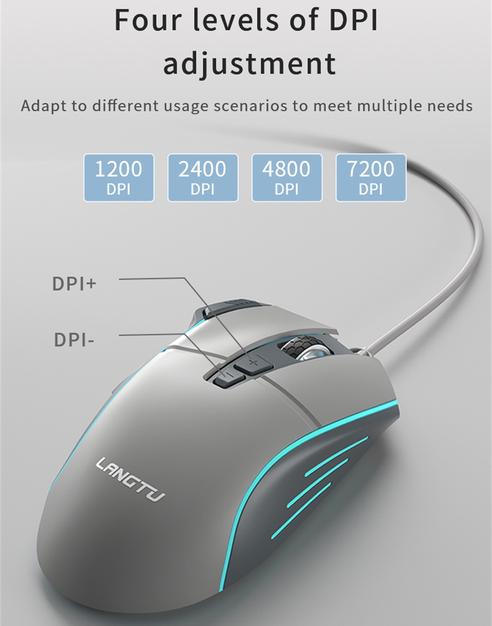 Professional Gaming Mouse 8 Ke - Esports Gaming Free Fire 评论和价格