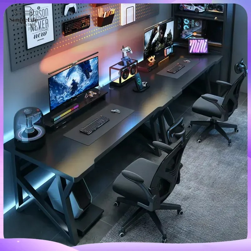 Modern Double Computer Desk fo - Esports Gaming School 评论和价格